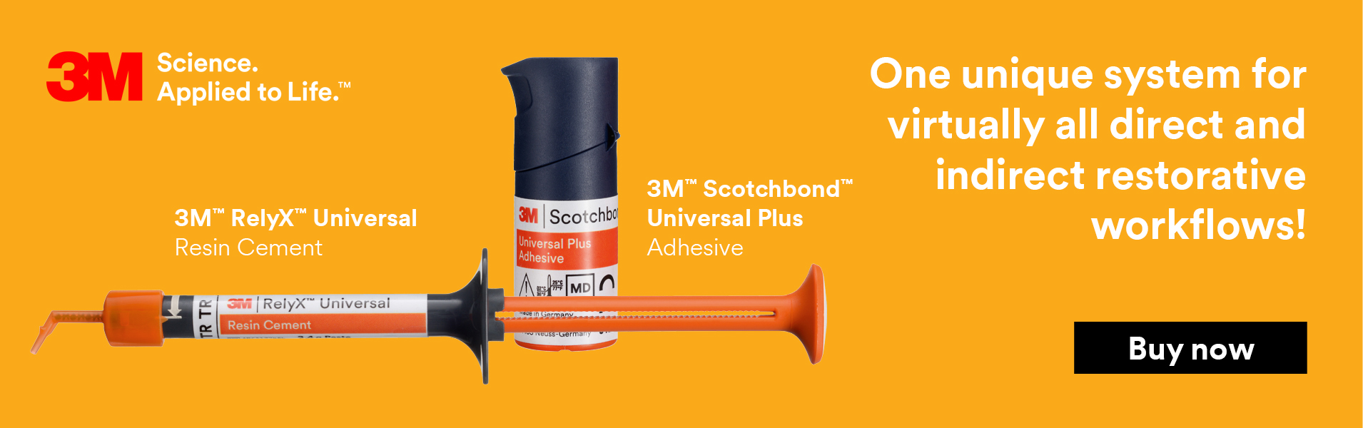 3M Relyx Universal Resin Cement / 3M Scotchbond Universal Plus Adhesive